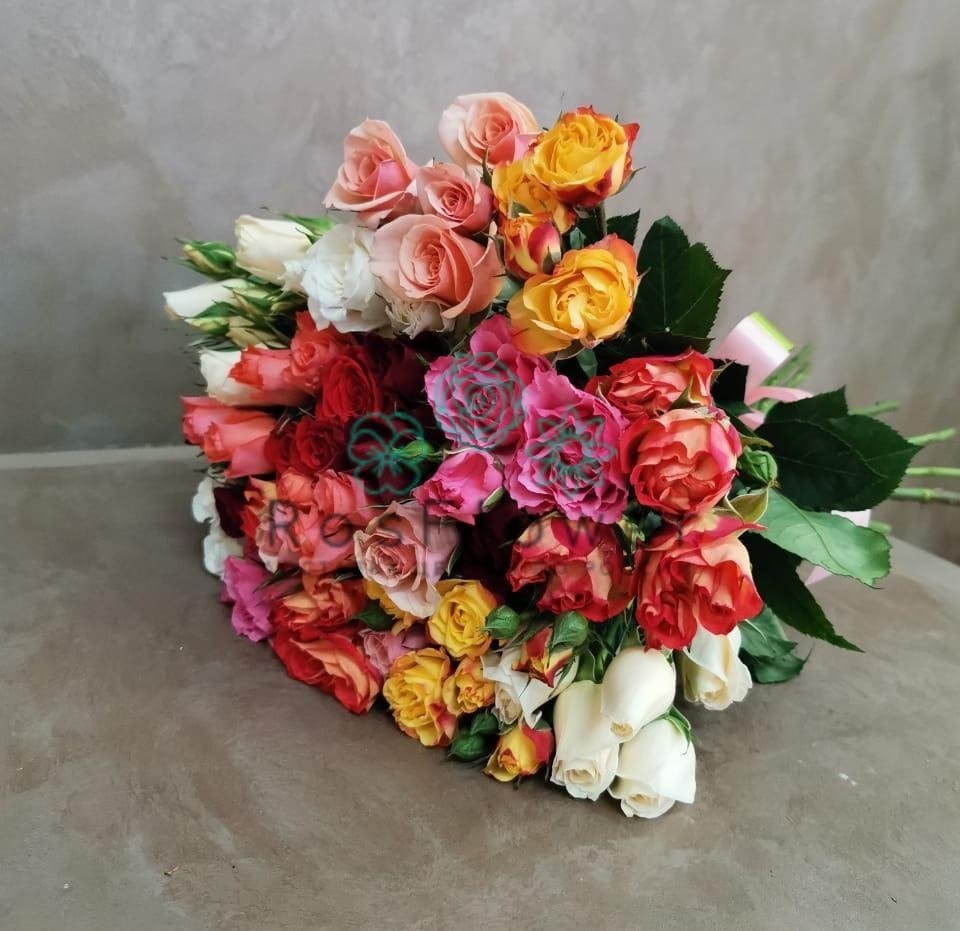 Букет цветов из: Розы в Поселке совхоза Марфино