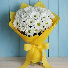 Букет цветов из:  Хризантемы в Поселке совхоза Марфино