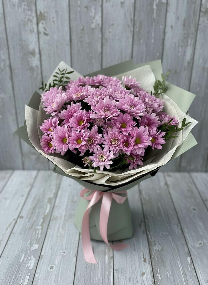 Букет цветов из: Хризантемы в Поселке совхоза Марфино