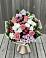 Букет цветов из: Альстромерии, Гвоздики, Розы и Хризантемы в Поселке совхоза Марфино