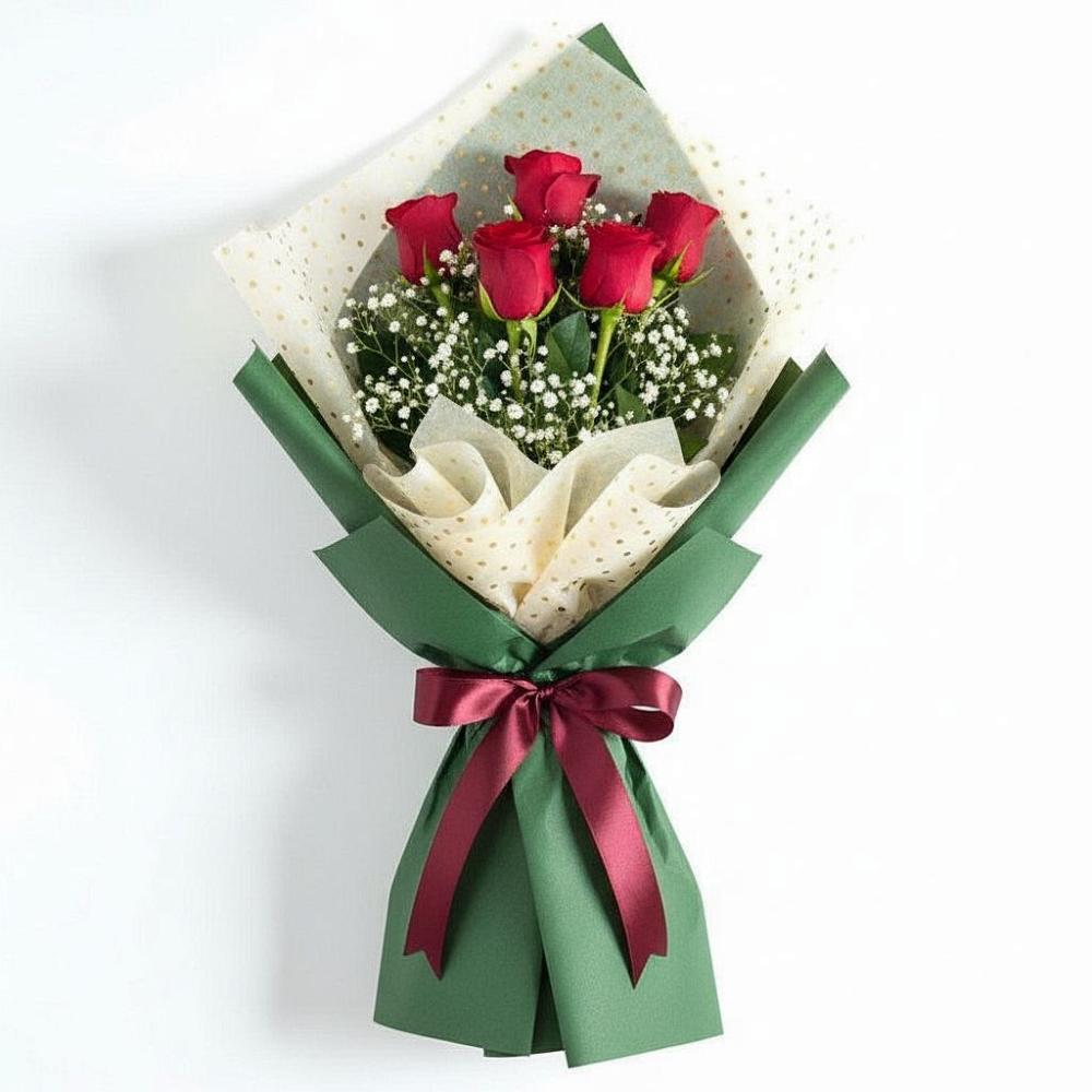 Букет цветов из: Розы в Поселке совхоза Марфино