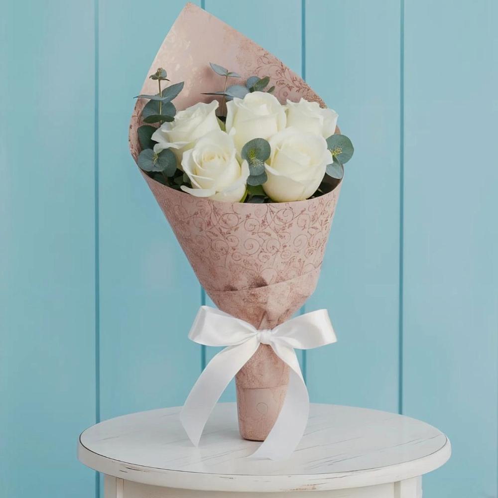 Букет цветов из: Розы в Поселке совхоза Марфино