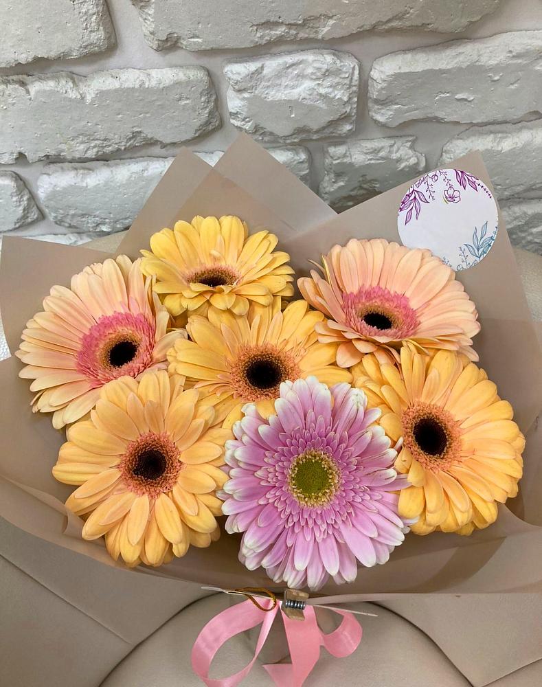 Букет цветов из: Герберы в Поселке совхоза Марфино