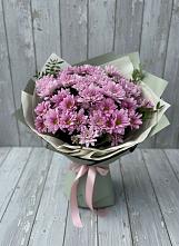 Букет цветов из:  Хризантемы в Поселке совхоза Марфино