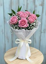 Букет цветов из:  Розы в Поселке совхоза Марфино