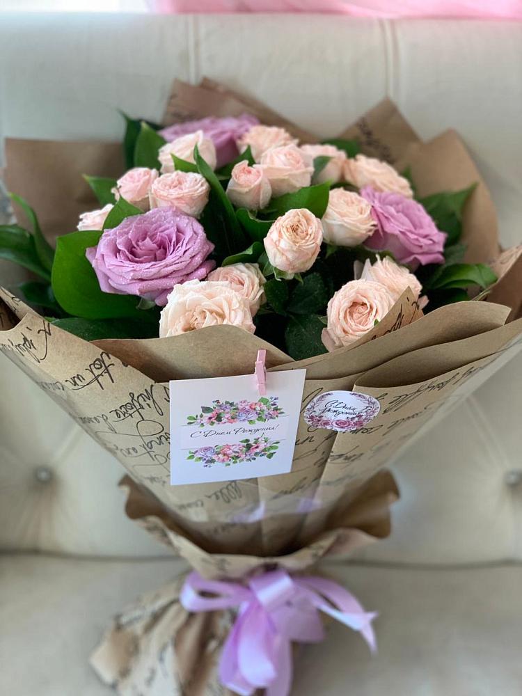 Букет цветов из: Розы в Поселке совхоза Марфино