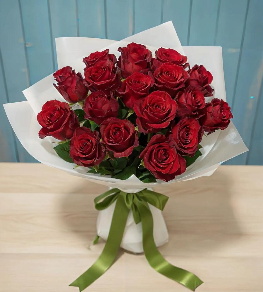 Букет Красные розы в Поселке совхоза Марфино
