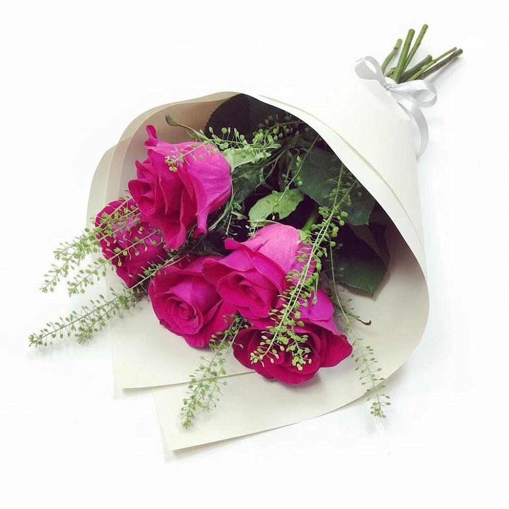 Букет цветов из: Розы в Поселке совхоза Марфино