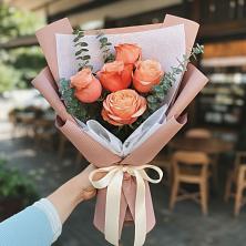 Букет цветов из:  Розы в Поселке совхоза Марфино