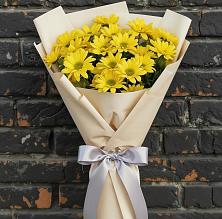 Букет цветов из:  Хризантемы в Поселке совхоза Марфино