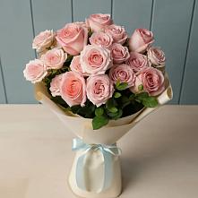 Букет Розовый шарм в Поселке совхоза Марфино