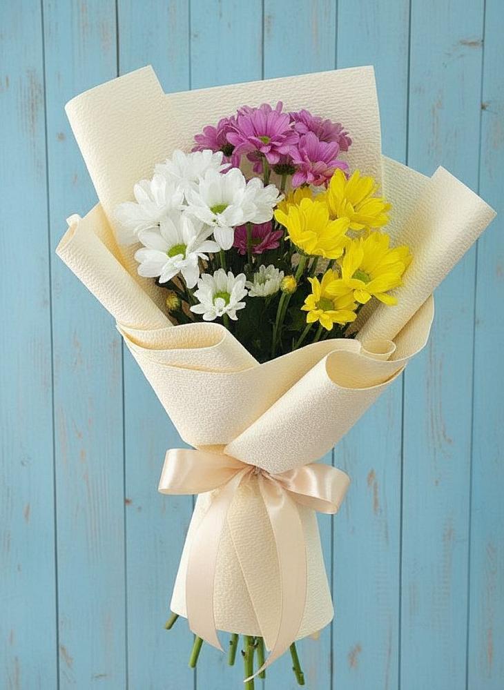 Букет цветов из: Хризантемы в Поселке совхоза Марфино