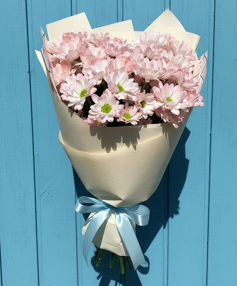 Букет цветов из: Хризантемы в Поселке совхоза Марфино