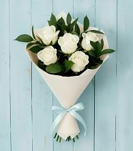 Букет цветов из:  Розы в Поселке совхоза Марфино