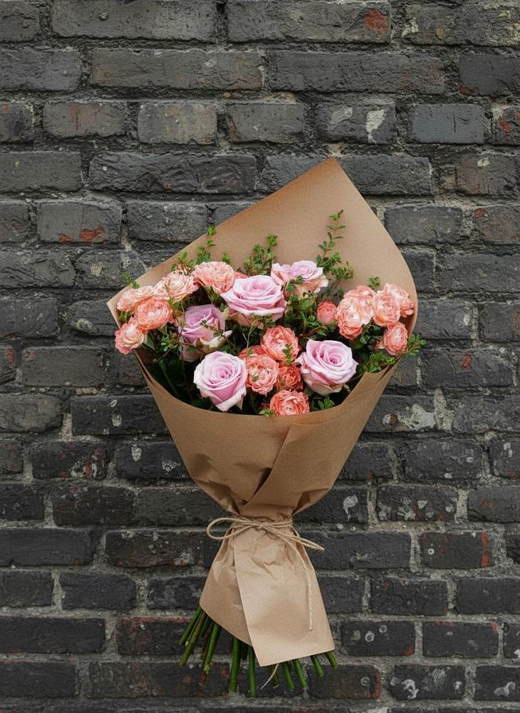 Букет цветов из: Розы в Поселке совхоза Марфино