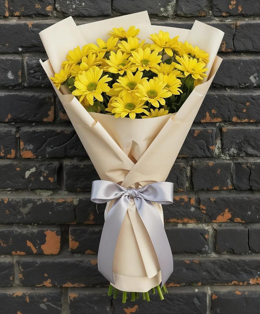 Букет цветов из: Хризантемы в Поселке совхоза Марфино