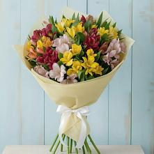 Букет цветов из:  Альстромерии в Поселке совхоза Марфино