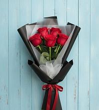 Букет цветов из:  Розы в Поселке совхоза Марфино
