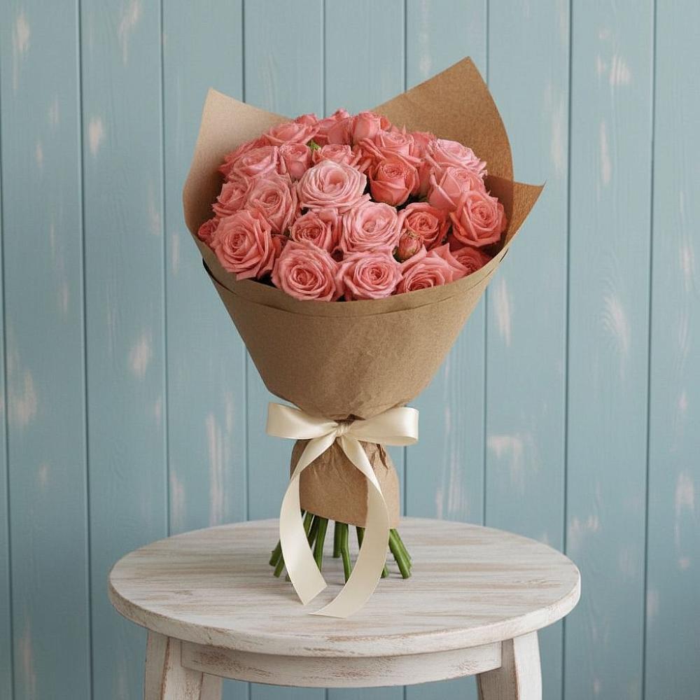 Букет цветов из: Розы в Поселке совхоза Марфино