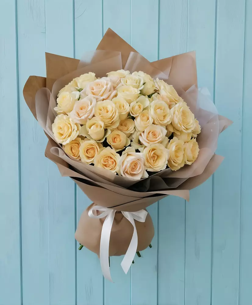 Букет Кремовое облако в Поселке совхоза Марфино