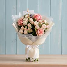 Букет цветов из:  Розы в Поселке совхоза Марфино