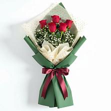 Букет цветов из:  Розы в Поселке совхоза Марфино