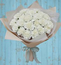 Букет цветов из:  Гвоздики в Поселке совхоза Марфино