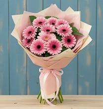 Букет цветов из:  Герберы в Поселке совхоза Марфино