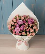 Букет цветов из:  Розы в Поселке совхоза Марфино