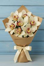 Букет цветов из:  Орхидеи и Розы в Поселке совхоза Марфино